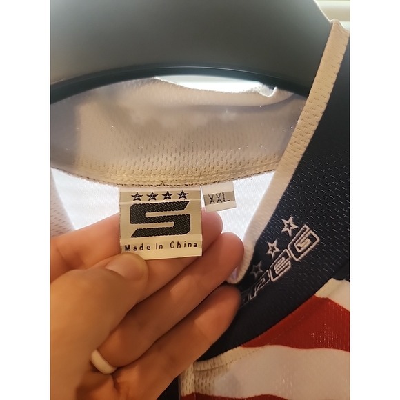 New York Bib Cycling Shorts & Matching Jersey Mens Blue Red Size XX Large - Picture 3 of 13